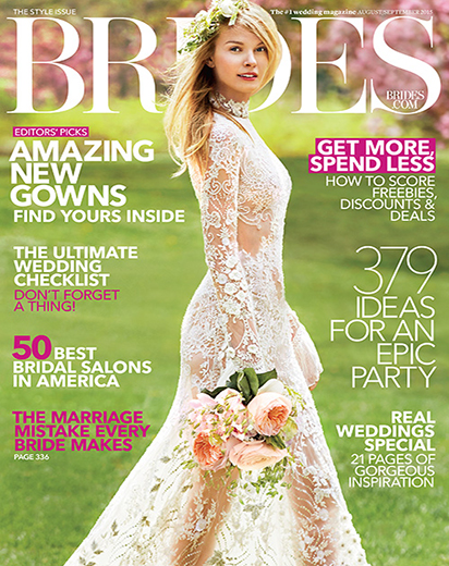 Brides August September 2015 Cover